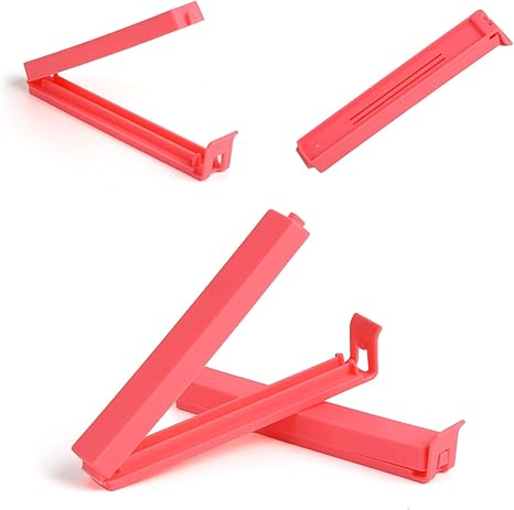 Plastic Sealing Clips for Food and Snack Bag, 27 PCS Bag Clips Fresh-Keeping clamp Sealer in Assorted Sizes and Colors