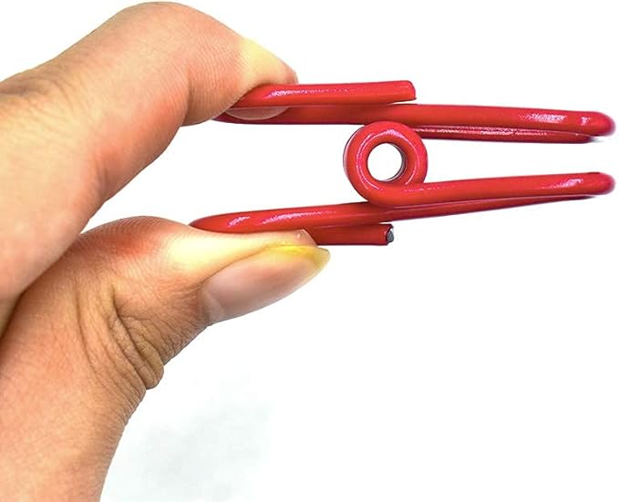 Chip Clips, Utility PVC-Coated Steel Clip for Food Package, Chips Bag, Clothes, Parper, Pack of 16, 2 Inch