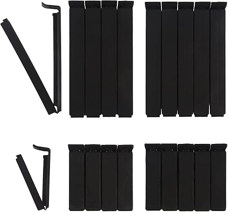 Food Bag Clips,30 Pack Plastic Snack Sealing Clip for Food Storage & Packages Assorted Sizes